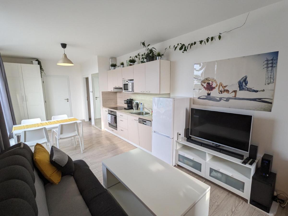 Cozy Apartment With Big Terrace In Central Prague - Karlin Exteriér fotografie