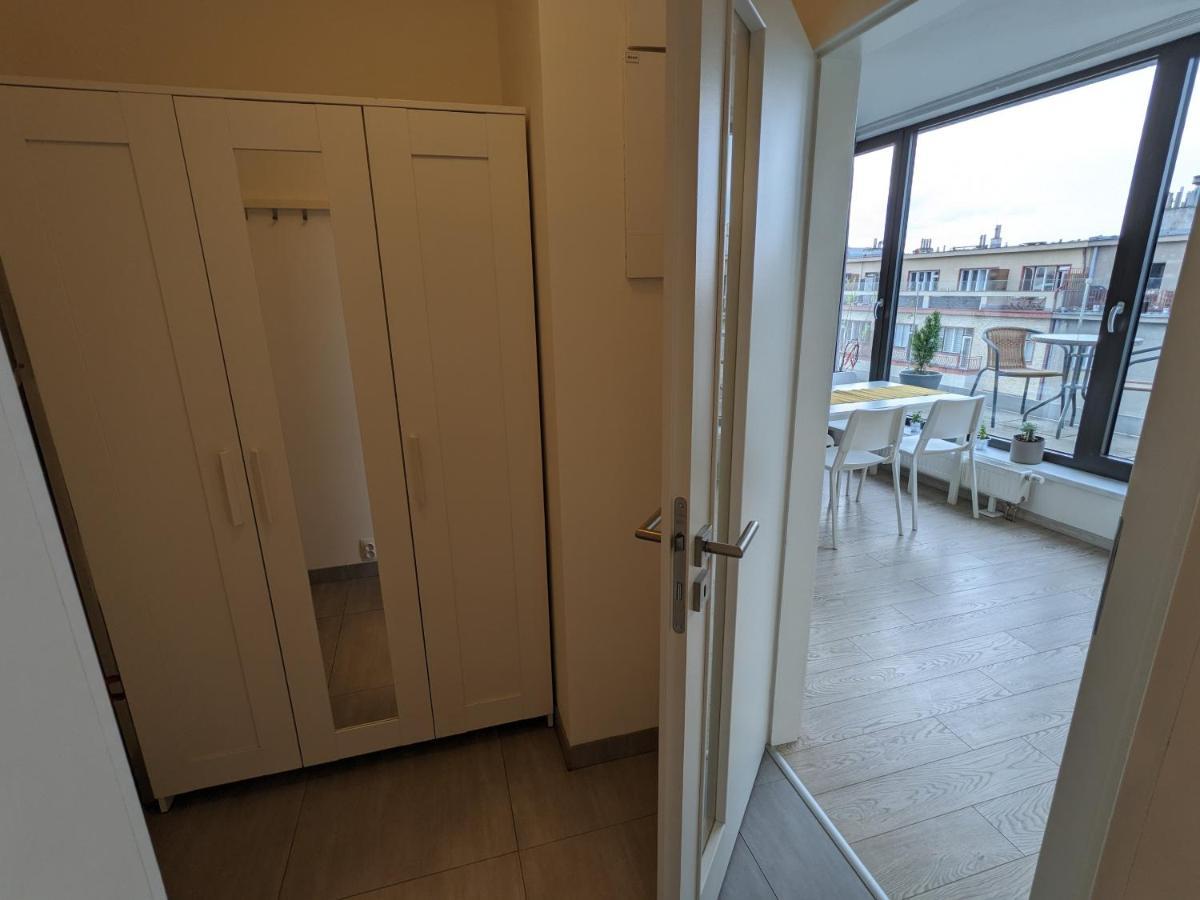 Cozy Apartment With Big Terrace In Central Prague - Karlin Exteriér fotografie